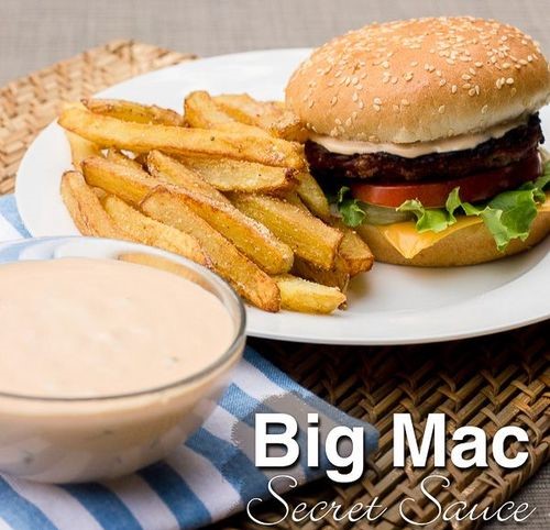 How to make big mac sauce at home by mcdonald   s 