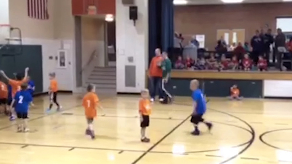 This kid is the Michael Jordan of not caring about basketball