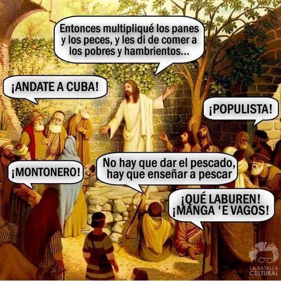 Jesús el populista (humor)